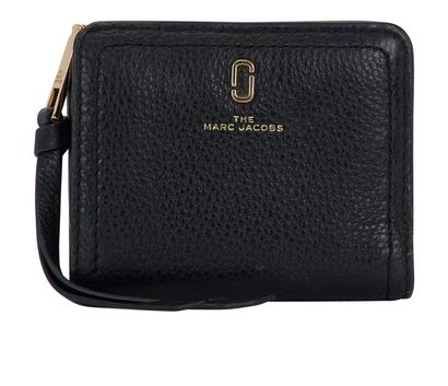 Marc Jacobs Softshot Mini Wallet, &pound;40, Accessories, Black, Leather, Front view